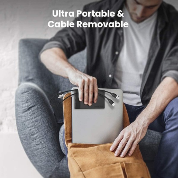 Фото - Зовнішня кишеня UGREEN M.2 для SATA HDD, SDD UGREEN 3.0 US221 Black (30848)