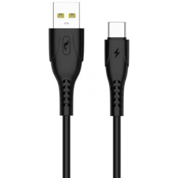 Фото - Кабель SkyDolphin S08T USB - Type-C 1m Black (USB-000563)