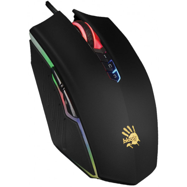Фото - Миша дротова ігрова Bloody A70  (Matte Black)
