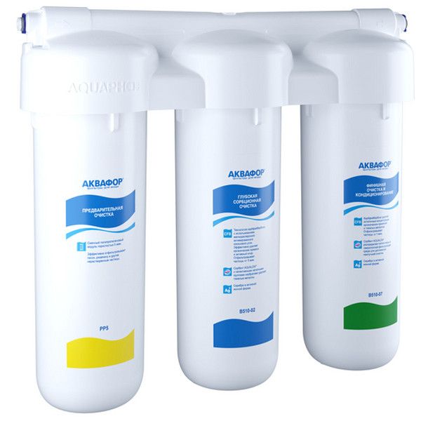 Фото - Фильтр для питьевой воды Аквафор Трио Норма для жесткой воды