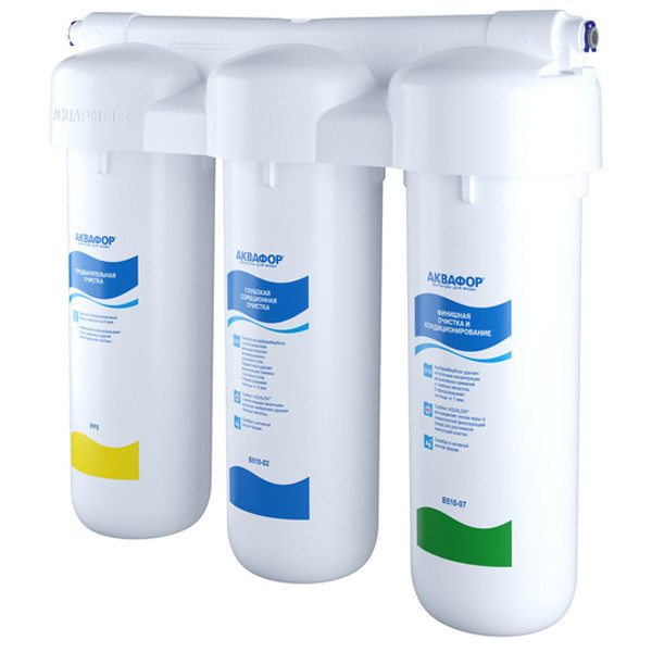 Фото - Фильтр для питьевой воды Аквафор Трио Норма для жесткой воды