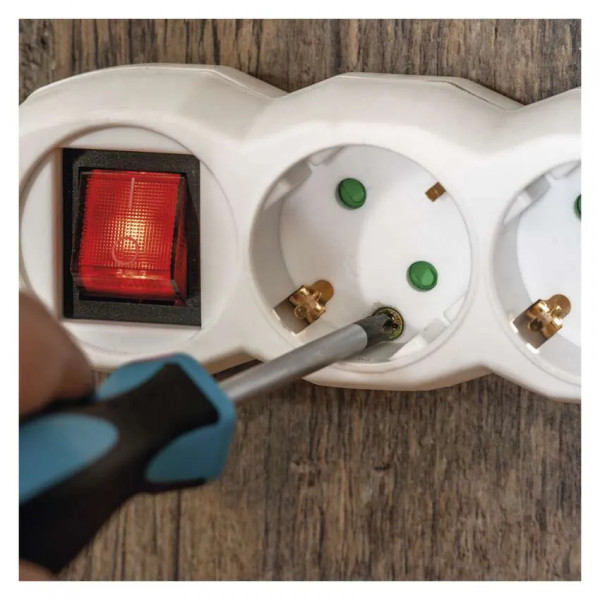 Фото - Подовжувач 220В EMOS P1522, 5 розеток, 2 м.