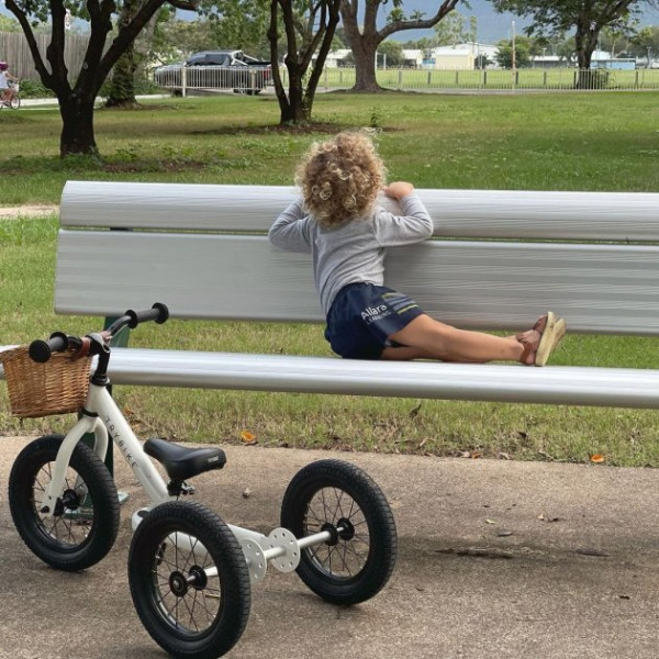 Фото - Біговел Trybike White (TBS-2-WHT+TBS-99-TK)