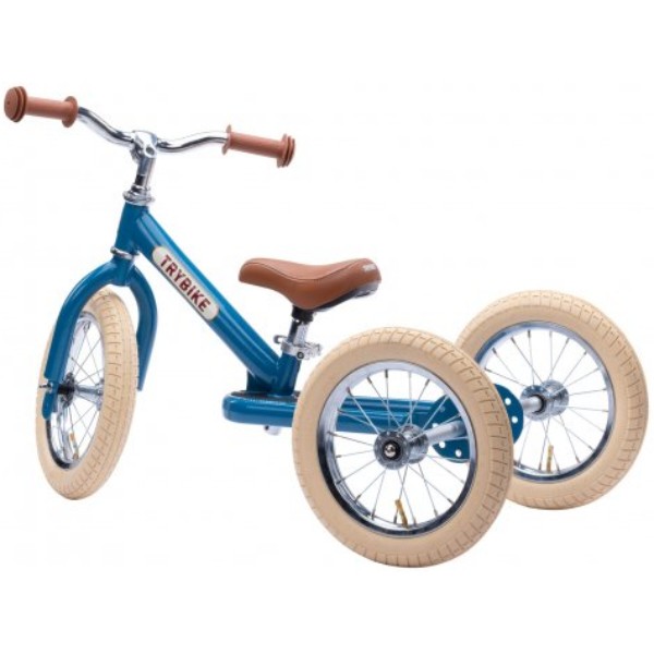 Фото - Біговел Trybike Blue (TBS-2-BLU-VIN+TBS-100-TKV)