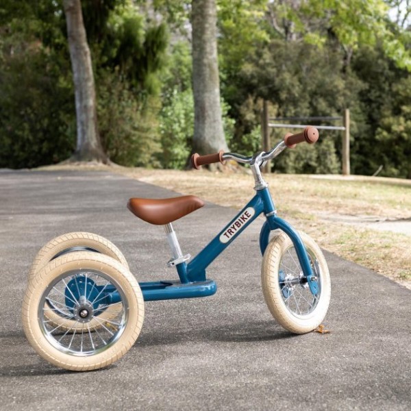 Фото - Біговел Trybike Blue (TBS-2-BLU-VIN+TBS-100-TKV)