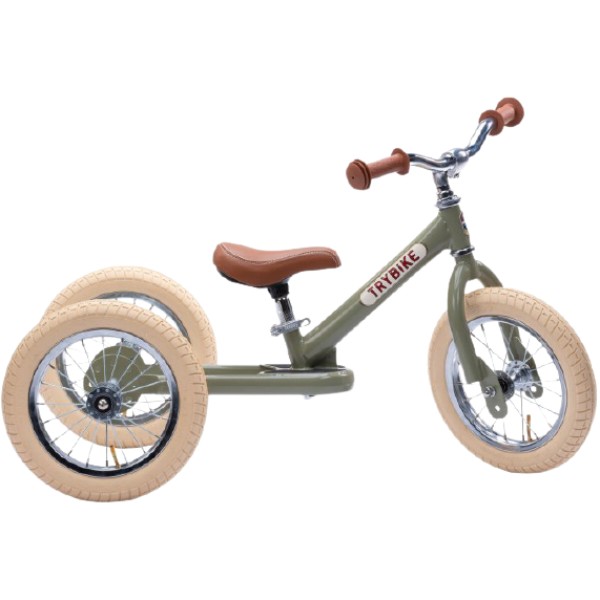 Фото - Беговел Trybike Olive (TBS-2-GRN-VIN+TBS-100-TKV)
