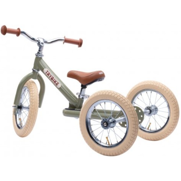 Фото - Беговел Trybike Olive (TBS-2-GRN-VIN+TBS-100-TKV)
