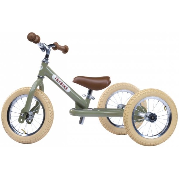 Фото - Беговел Trybike Olive (TBS-2-GRN-VIN+TBS-100-TKV)