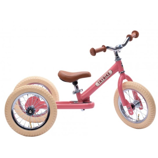 Фото - Беговел Trybike Pink (TBS-2-PNK-VIN+TBS-100-TKV)