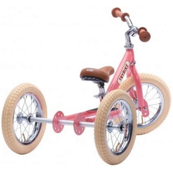 Фото - Беговел Trybike Pink (TBS-2-PNK-VIN+TBS-100-TKV)