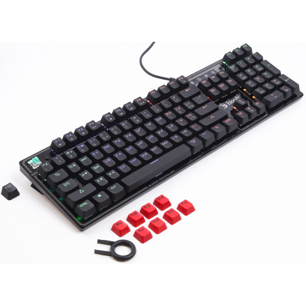 Фото - Клавиатура проводная игровая Bloody B750N (Black)