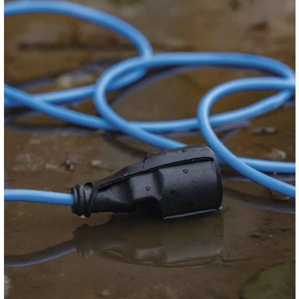 Фото - Подовжувач 220В EMOS P01520W, 1 розетка, 20 м,1,5 мм2, IP44, силікон