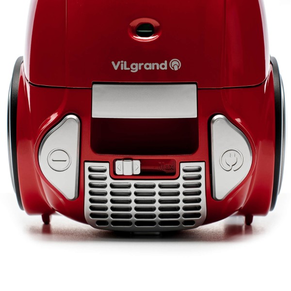Фото - Пилосос для сухого прибирання з мішком ViLgrand VVC1852 Red