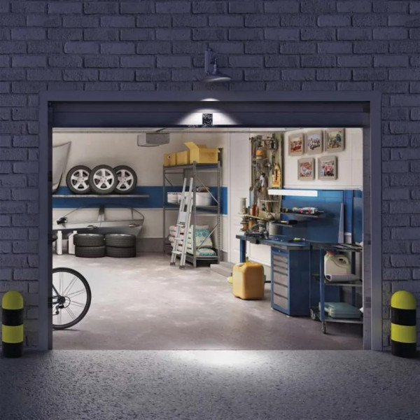 Фото - Подовжувач 220В EMOS на котушці P08625W, 4 розетки, 25 м,1,5 мм2, IP44, силікон