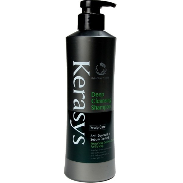 Фото - Шампунь женский Kerasys Hair Clinic System Deep Cleansing 600 мл (8801046866214)
