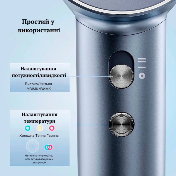 Фото - Фен Laifen Swift Special блакитний (1HD50-G-EU-SI-004)