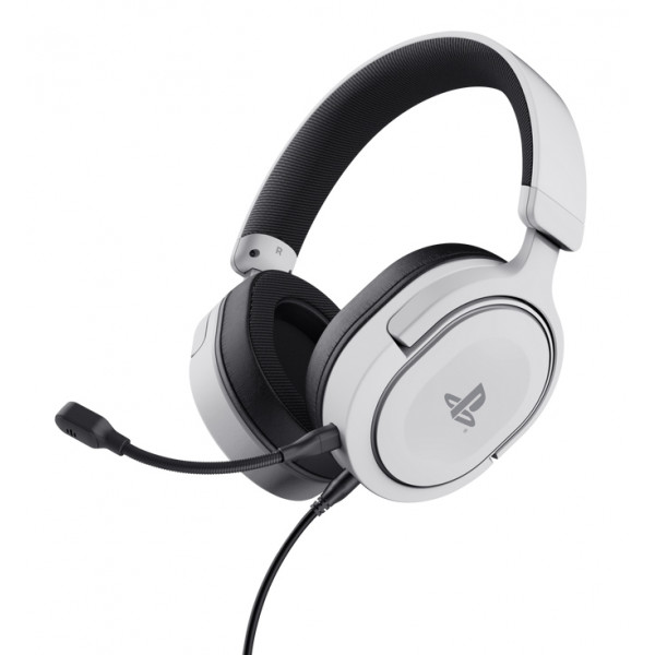 Фото - Гарнітура дротова ігрова Trust GXT 498 FORTA for PS5 White (24716)