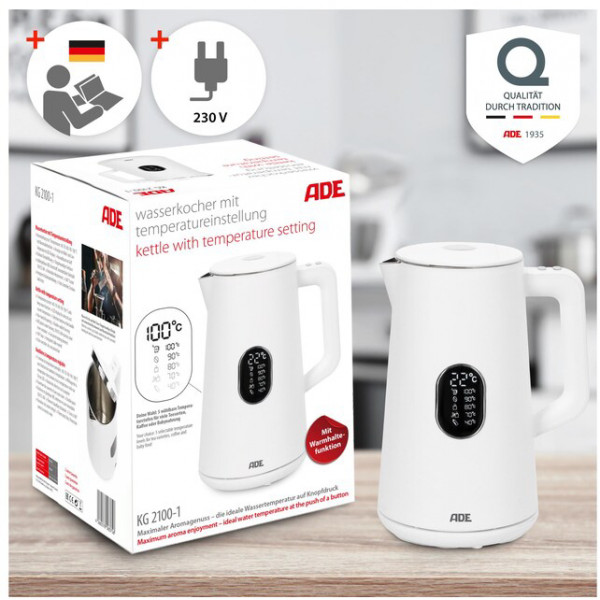 Фото - Электрический чайник ADE KG 2100-1