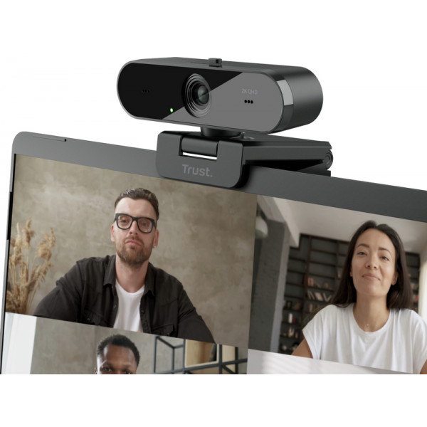 Фото - Веб-камера для комп'ютера Trust Taxon QHD Webcam Eco (24732)