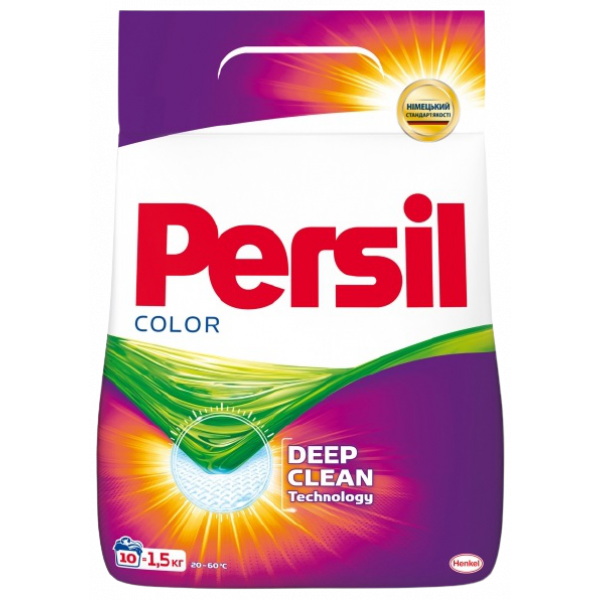 Фото - Пральний порошок Persil Автомат "Колор" 1.5 кг (9000100331524)