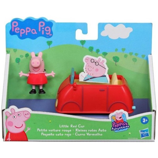 Фото - Коллекционные фигурки набор Hasbro Peppa Машинка Пеппы (машинка, фигурка Пеппи) (F2212)