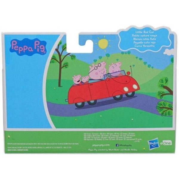 Фото - Коллекционные фигурки набор Hasbro Peppa Машинка Пеппы (машинка, фигурка Пеппи) (F2212)