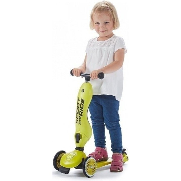 Фото - Трёхколёсный самокат Scoot&Ride Highwaykick-1 Лимон (SR-160629-LEMON)