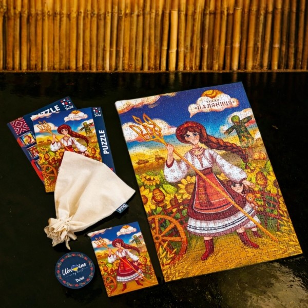 Фото - Пазли (8 +) De.tail «Ukrainian girl  with the trident» (DT500-08)