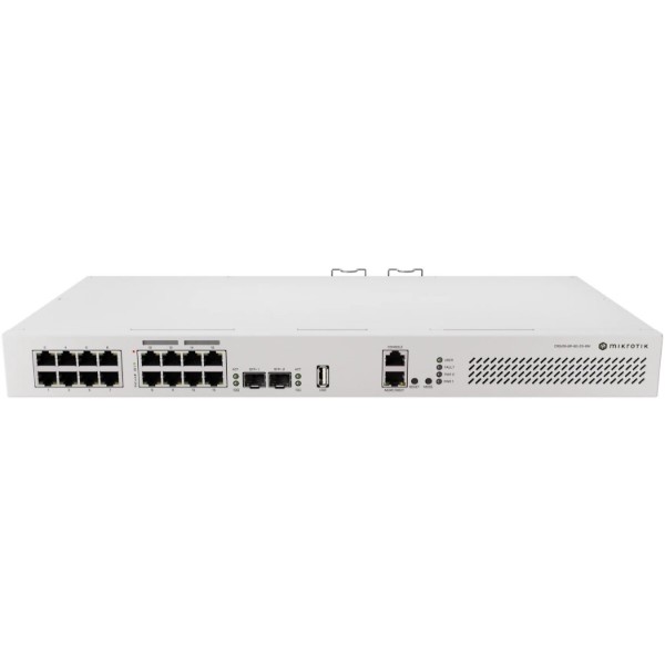 Фото - Коммутатор локальной сети (Switch) MikroTik CRS418-8P-8G-2S+RM