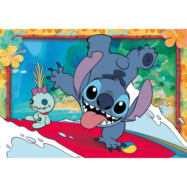 Фото - Пазли (3-4 роки) Clementoni Disney Stitch 2 шт. по 20 ел. (24809)