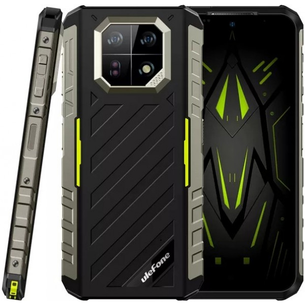 Фото - Смартфон Ulefone Armor 22 8/256Gb Black-Green
