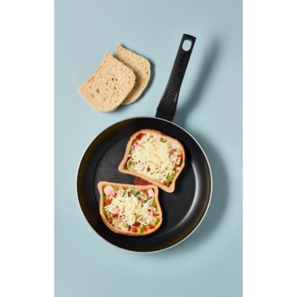 Фото - Сковорода універсальна Tefal B5550453 EXTRA COOK&CLEAN 24 см