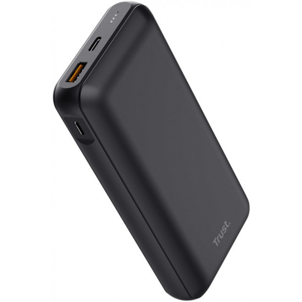 Фото - Батарея мобільна Trust Redoh 20000mAh 18W, QC 3.0, PD Black (24880)