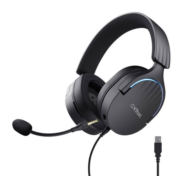 Фото - Гарнитура проводная игровая Trust GXT 490 FAYZO Black (24900)