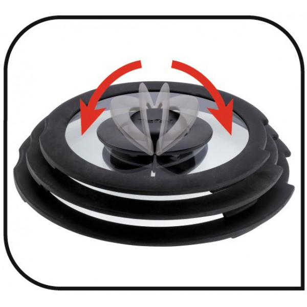 Фото - Крышка для посуды со съемной ручкой Tefal L9936582 Ingenio 24 см