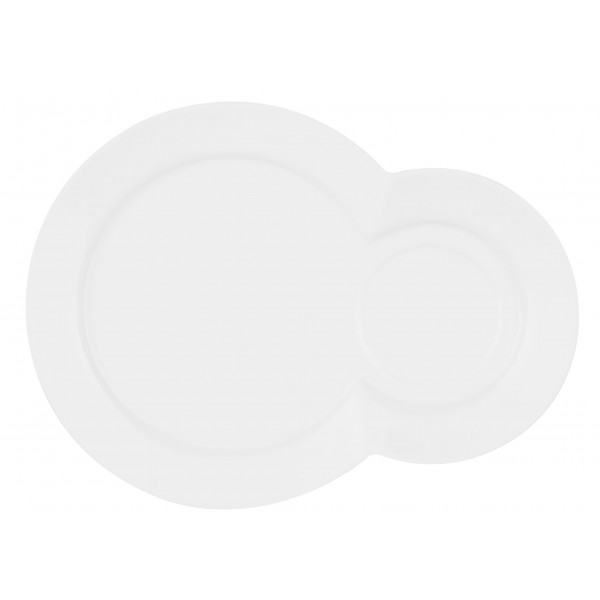Фото - Блюдце Ardesto 24х18 см (AR3705) Фото - Блюдце Ardesto 24х18 см (AR3705)