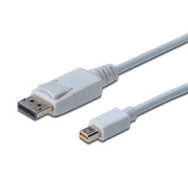 Фото - Кабель Assmann Mini DP-DP 2m (AK-340102-020-W)