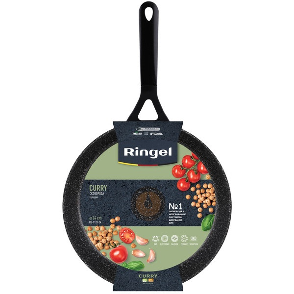 Фото - Сковорода універсальна Ringel Curry 24 см (RG-1120-24)