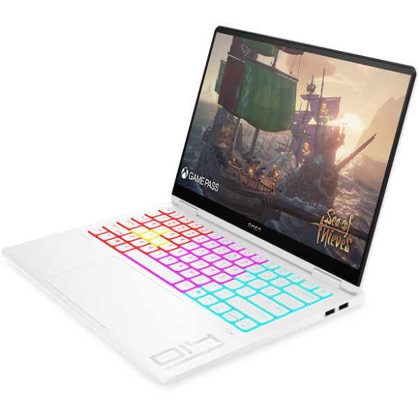 Фото - Ноутбук ігровий HP OMEN Transcend 14-fb1003ua (C3UL2EA) Ceramic White