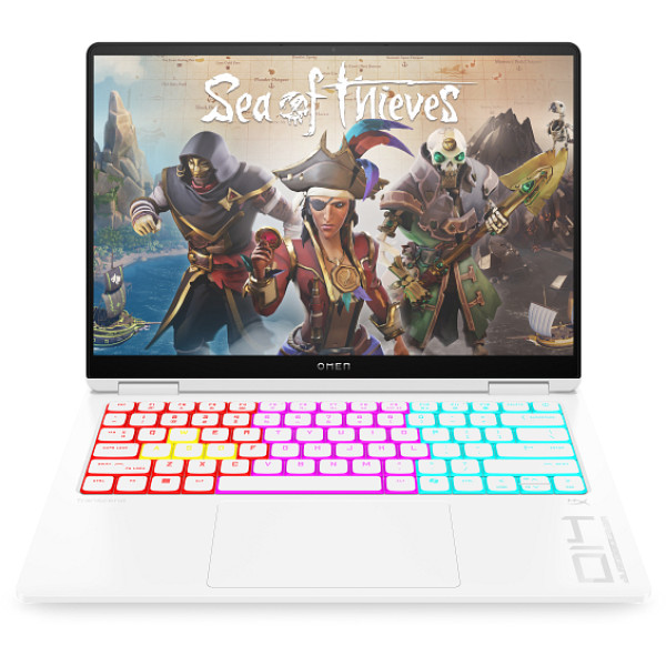 Фото - Ноутбук игровой HP OMEN Transcend 14-fb1004ua (C3UL4EA) Ceramic White