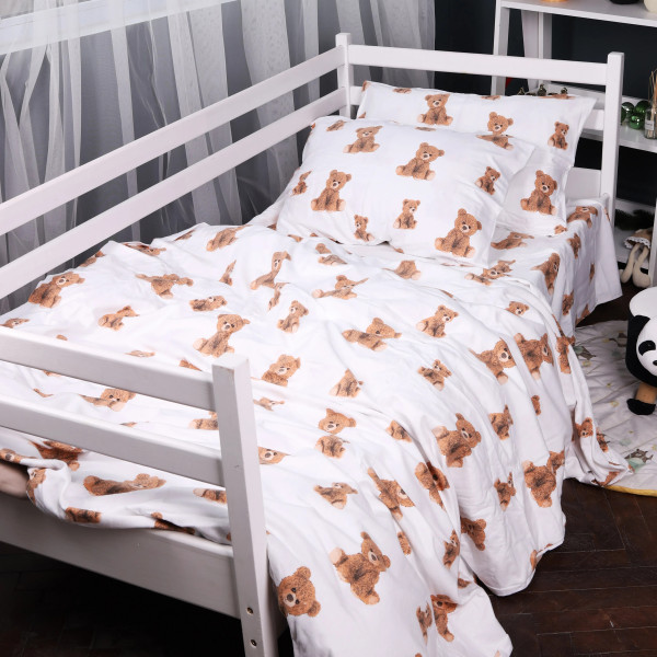 Фото - Комплект постельного белья MirSon 175x210 см 017 Teddy Фланель (2200009655579)