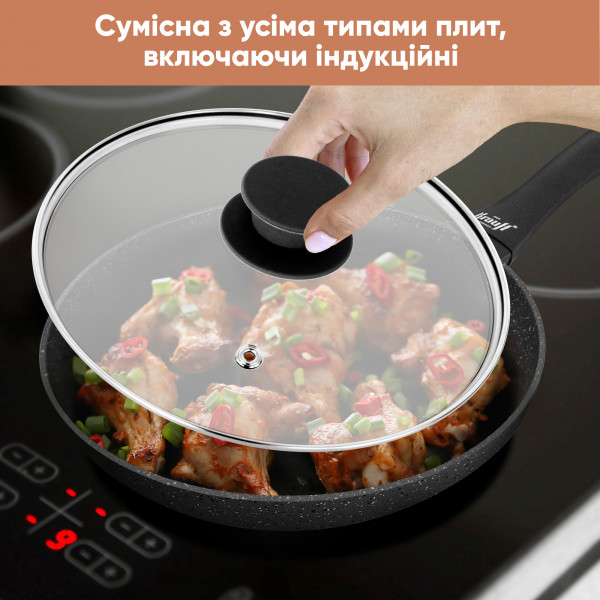 Фото - Сковорода універсальна Krauff 26 см (25-45-176)