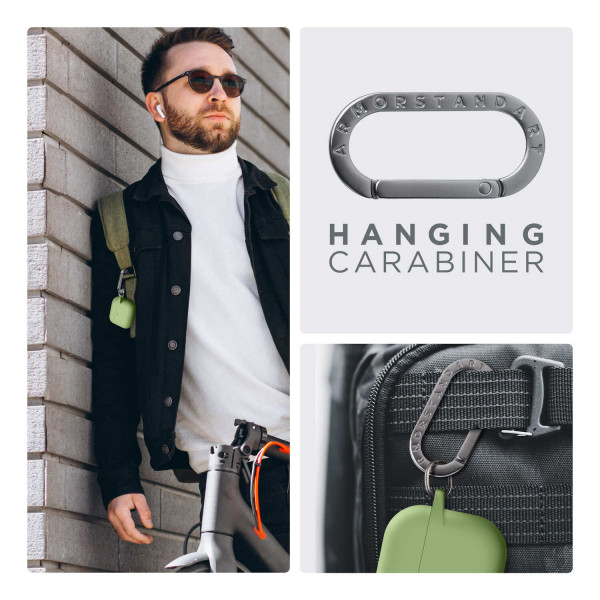 Фото - Чохол для навушників Armorstandart Hang Case for Apple AirPods 3 Matcha Green (ARM60315)