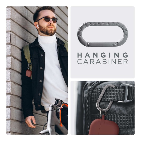 Фото - Чохол для навушників Armorstandart Hang Case for Apple AirPods 3 Scarlet (ARM60323)