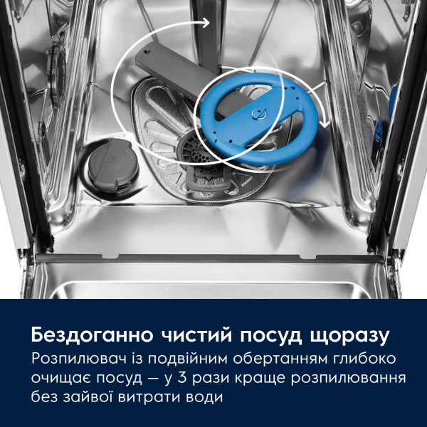 Фото - Посудомийна машина вбудована Electrolux KEMC3211L