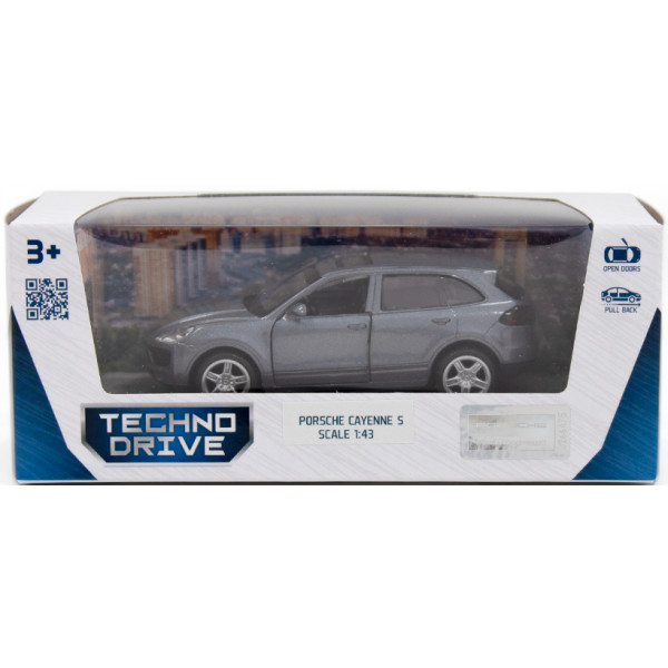 Фото - Автотранспорт TechnoDrive Porsche Cayenne S сріблясто-сіра (250250)