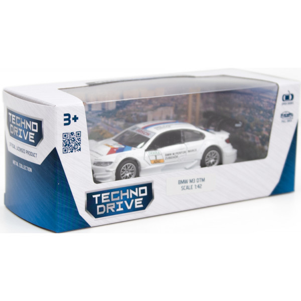 Фото - Автотранспорт TechnoDrive BMW M3 DTM біла (250256)