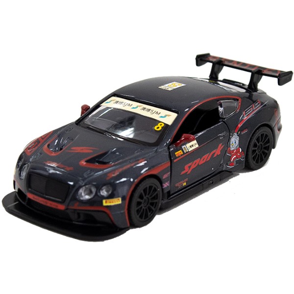 Фото - Автотранспорт TechnoDrive Bentley Continental GT3 чорна (250260)