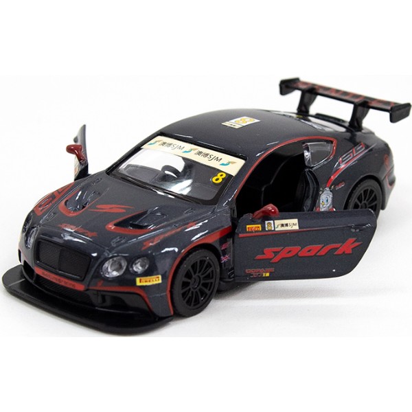 Фото - Автотранспорт TechnoDrive Bentley Continental GT3 чорна (250260)