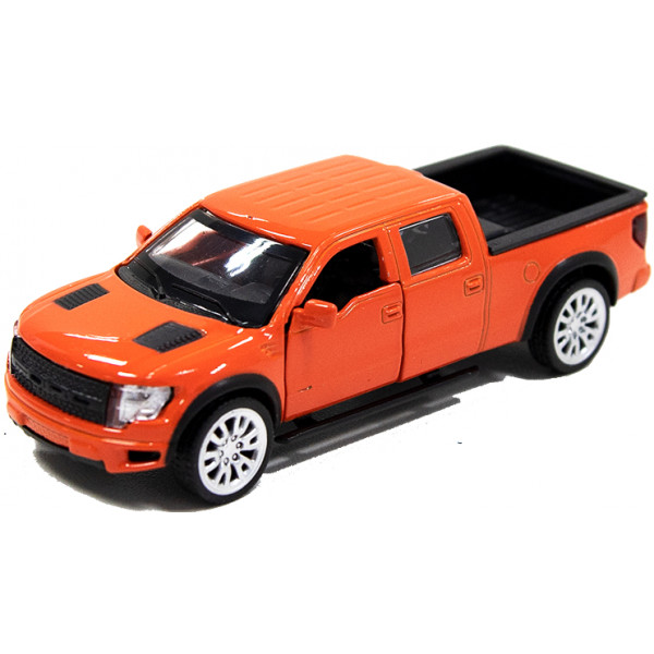 Фото - Автотранспорт TechnoDrive FORD F-150 SVT Raptor (оранжевый) (250262)